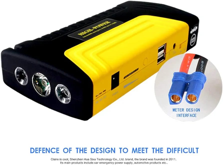 Multi-Function 12V Car Jump Starter, 16800mAh Starting Power Security Leader - Image 7