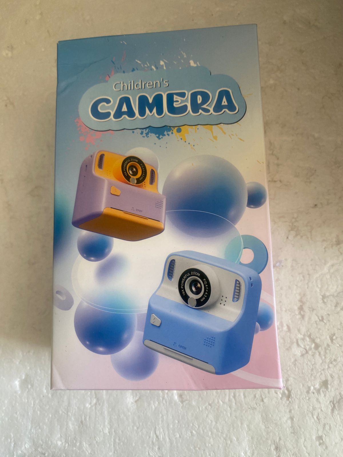 Kids Camera Instant Print for Boys, Digital Camera with 3 Rolls Print Paper & 32G TF Card, Selfie Video Camera with Color Pens for DIY, Christmas Birthday Gift for 3-12 Years Old Kids - Image 2