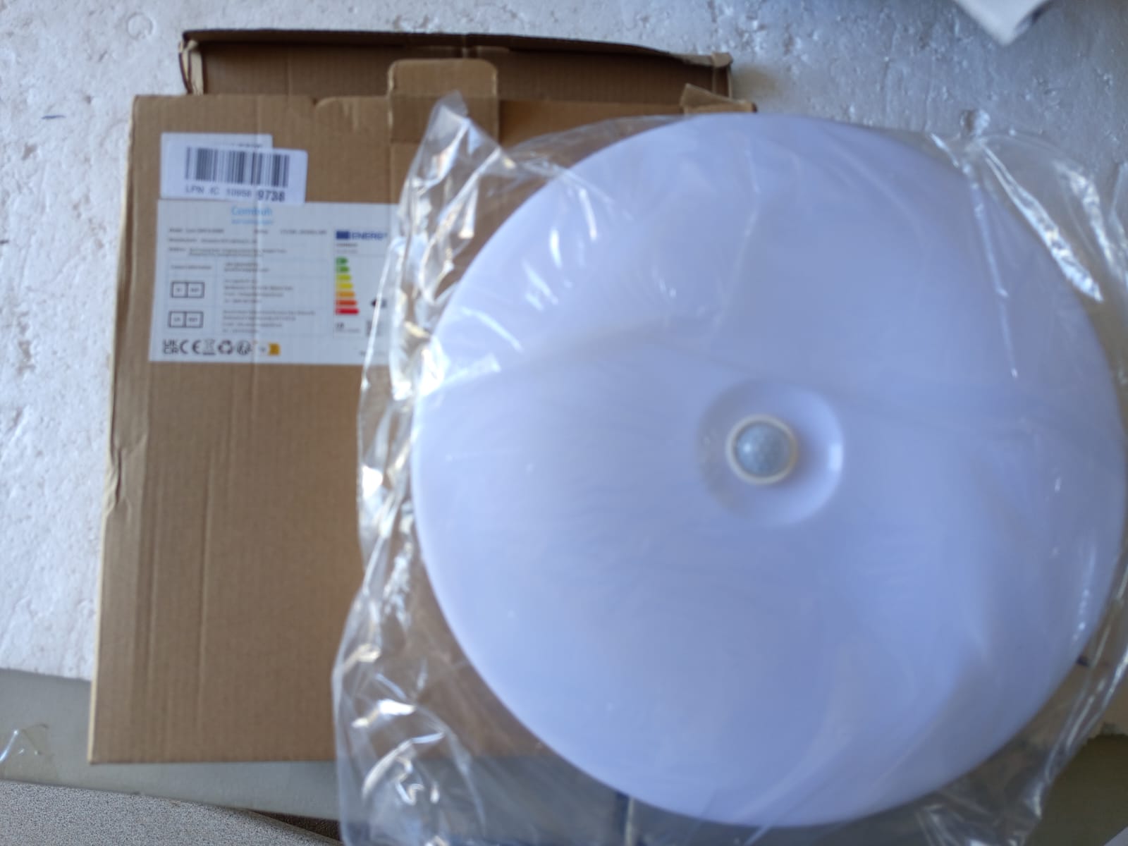 LED Night Light Cascia, Set of 2 Portable wall Lights with Motion Detector and Twilight Sensor, Battery Powered Warm White Hallway, Bedroom and Children’s Room lamp, IP40 - Image 2