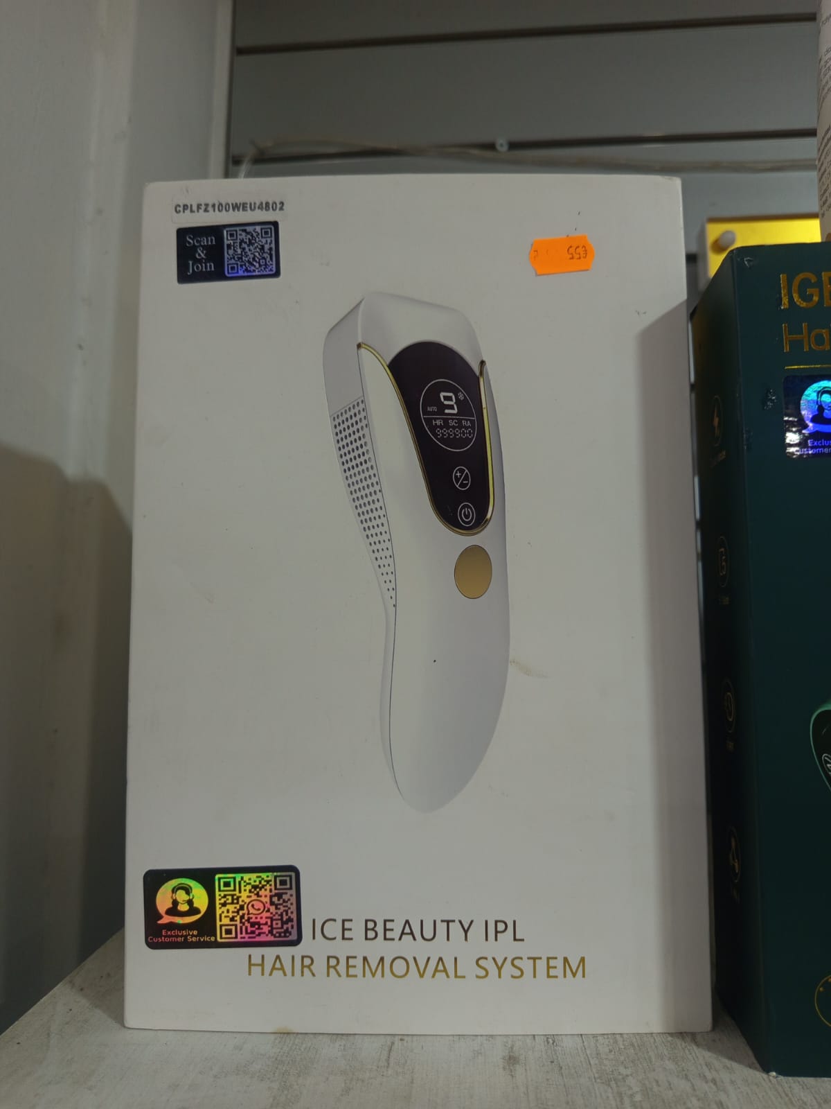 Laser Hair Removal for Women and Men, At-Home Ice-cooling Red-light Laser Epilator for Long-Lasting Hair Removal, IPL Hair Removal for Nearly Painless Treatment, Facial, Bikini - Image 2