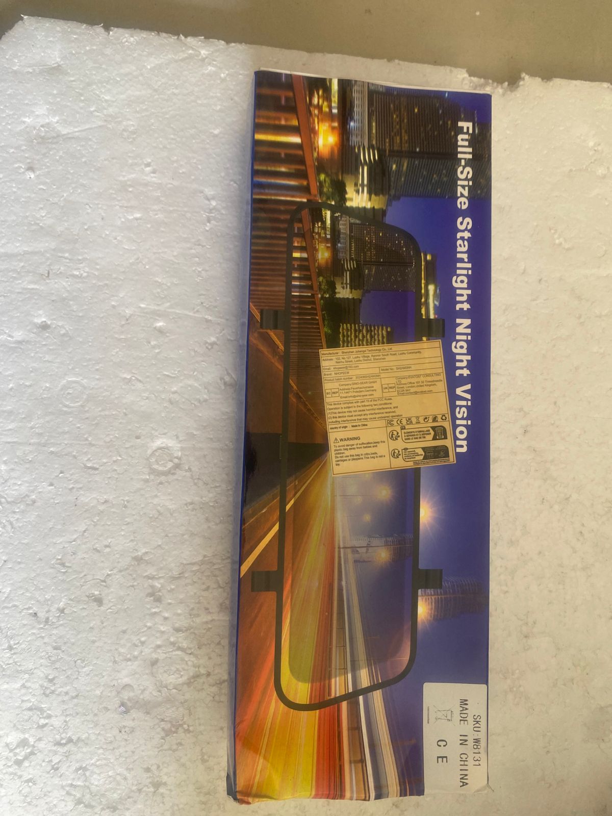 10'' Mirror Dash Cam Night Vision 1080P FHD Full Touch Screen Front and Rear View Backup Camera for Cars Loop Recording Streaming Media 170°Wide Angle Parking Assistance with 10 Meters Cable - Image 2