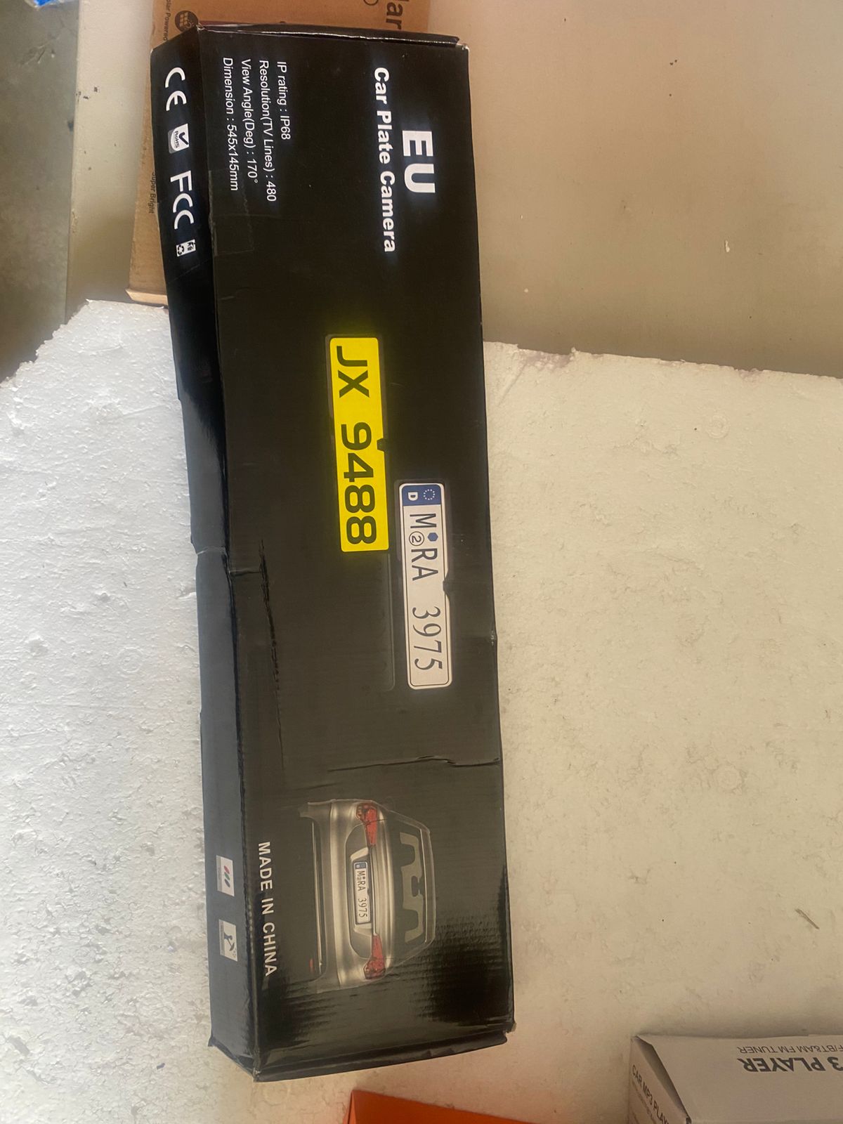 Enakshi® Wireless EU European EU License Plate Frame Reverse Backup Camera Set Kit|Parts & Accessories | Car & Truck Parts | Exterior | Mouldings & Trim - Image 2