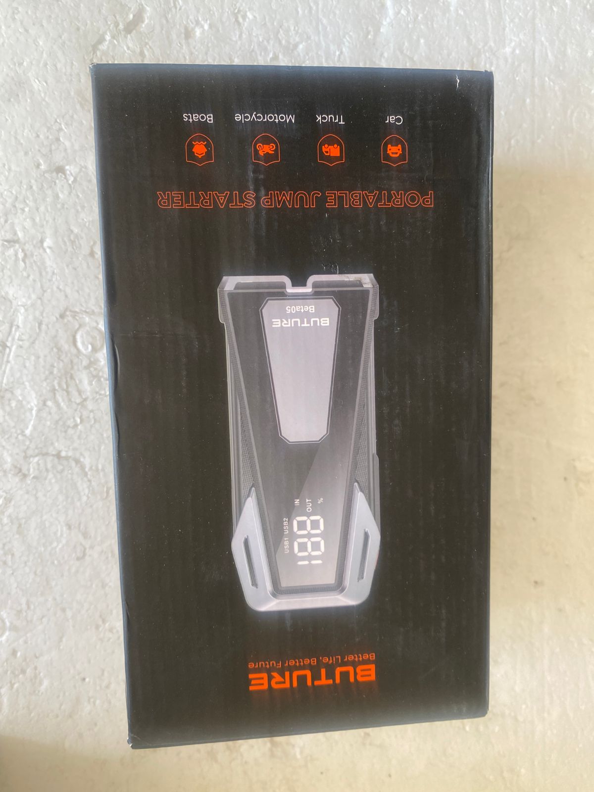 BUTURE Beta05 Car Battery Jump Starter 4000A Jump Box, 23800mAh 88.06Wh - Image 8