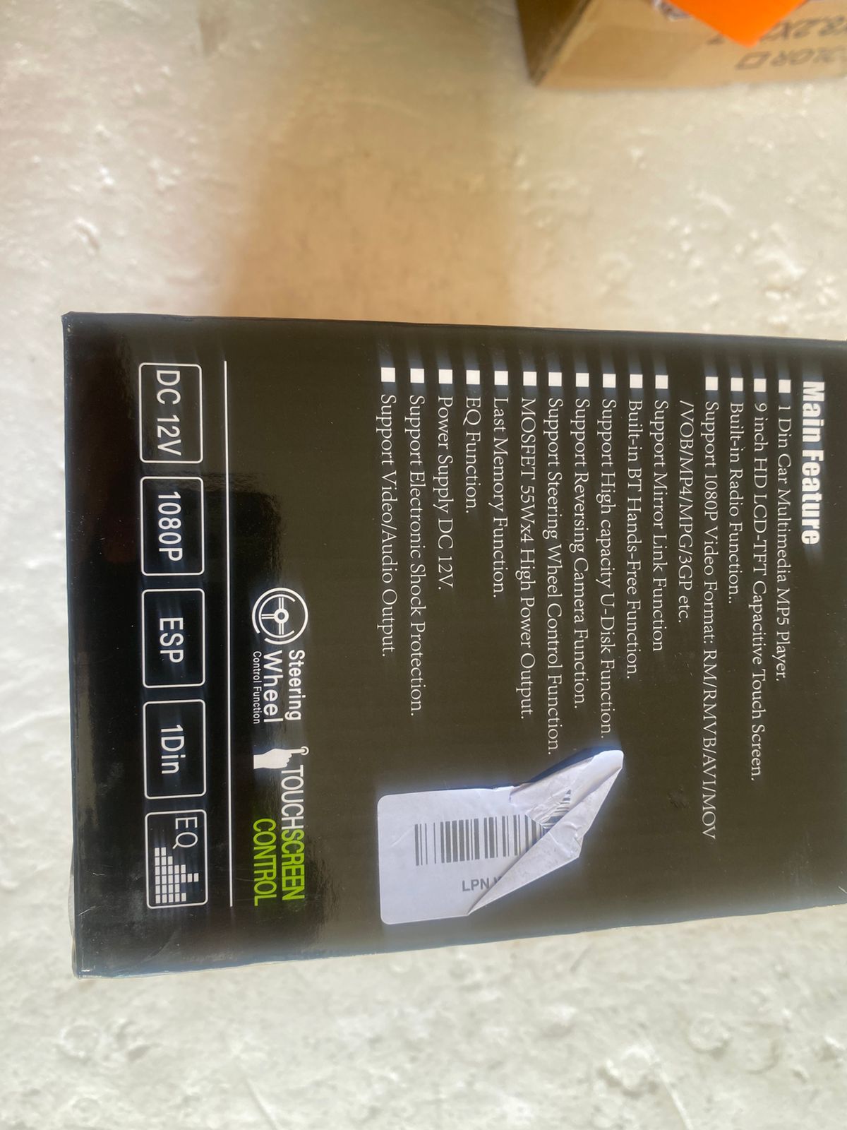 Car Multimedia Player And Backup Camera 9 In. HD LCD Bluetooth - Image 2