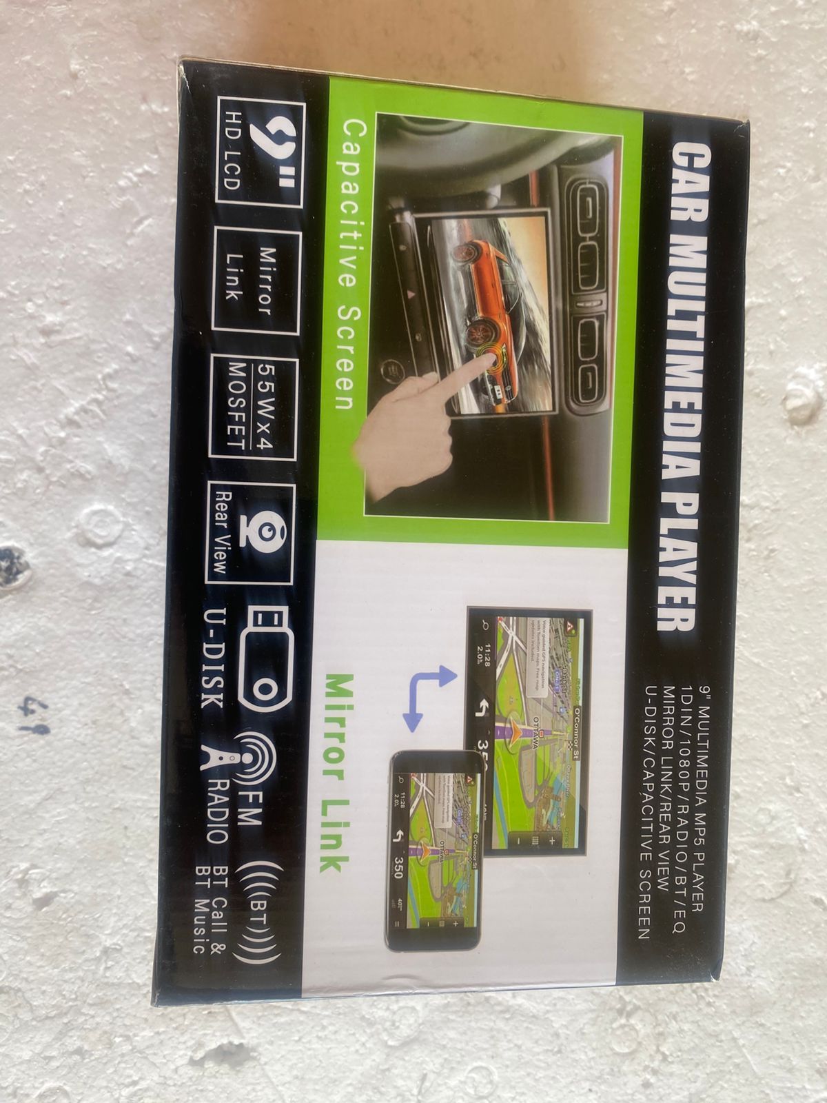 Car Multimedia Player And Backup Camera 9 In. HD LCD Bluetooth - Image 12