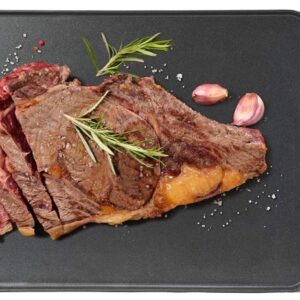 Taurus 237724 Steakmax 2600 W-Grill Iron, Grill, XXL Plate 49 x 27 cm, Oil, Healthy Cooking, PFOA Free, 3 Layers Non-Stick, Collection Fats, 100% Uniform, Cold Touch Handle, Black