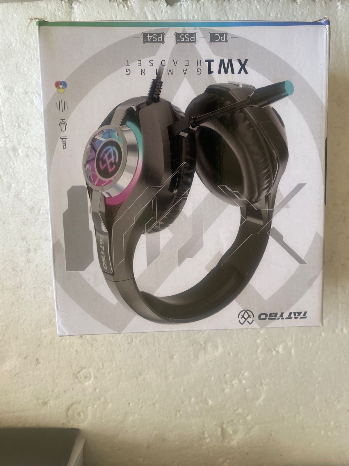 Tatybo Gaming Headset for Ps5 Ps4 PC Xbox S/X Series Switch PC, Gaming Headphone with Noise Cancelling Microphone RGB Lighting - Image 7