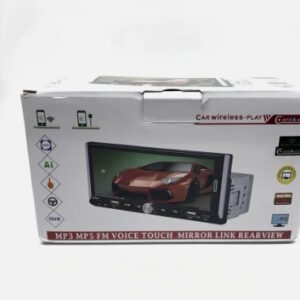 Single Din Car Stereo Carplay Android Auto, 6.9 Inch Touch Screen Radio 1 Din