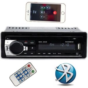 Stereo Bluetooth FM Radio MP3 Audio Player USB/SD Port Car Radio In-Dash 1 DIN Auto Electronics Subwoofer
