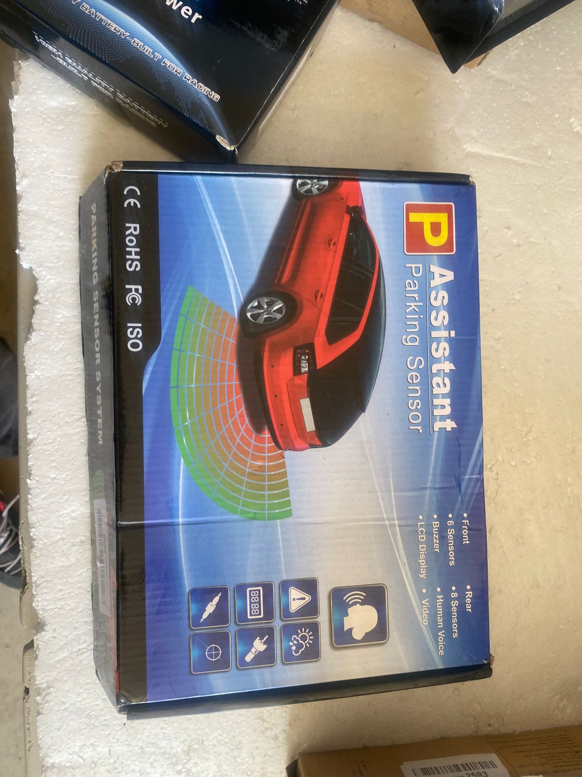 Multiple Radar Parking Sensor Kit LED Display Screen Monitor Detector Assistant 8pcs Probes - Image 3