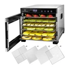 Chefwave CW-FD06 Secco Pro Food Dehydrator with 6 Drying Racks - Stainless Steel