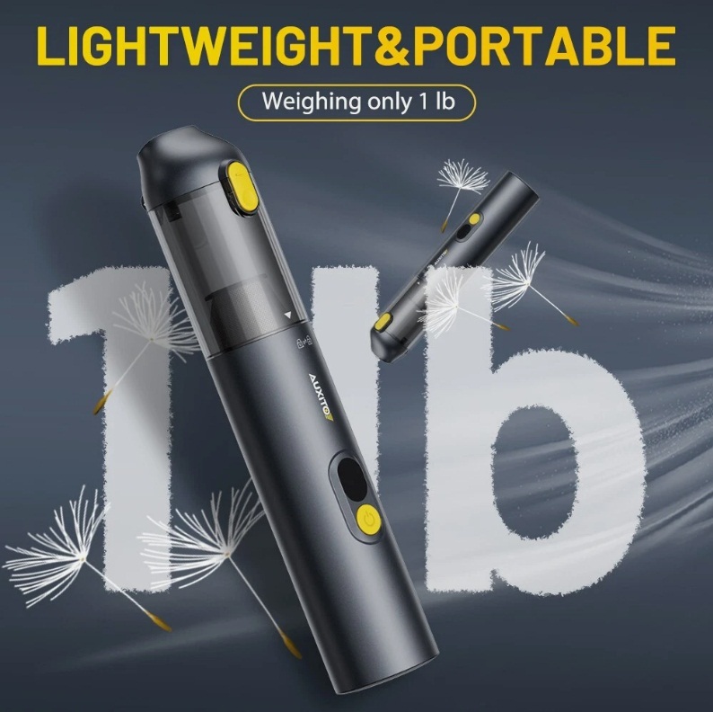 4 in 1 Car Vacuum Cleaner Mini Portable Handheld 14000PA Powerful Suction Blow - Image 9