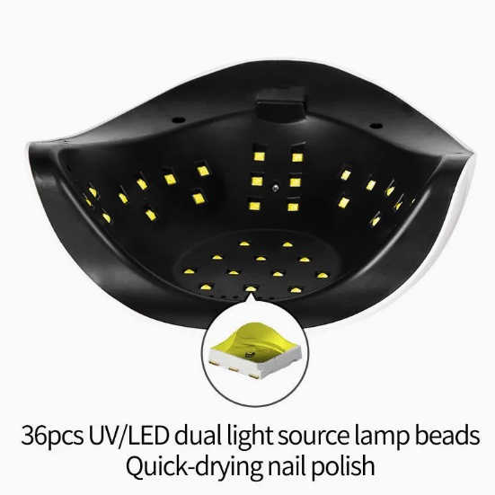 168W UV LED Nail Lamp with LEDs for Manicure Gel Nail Dryer Drying Nail Lamp - Image 5