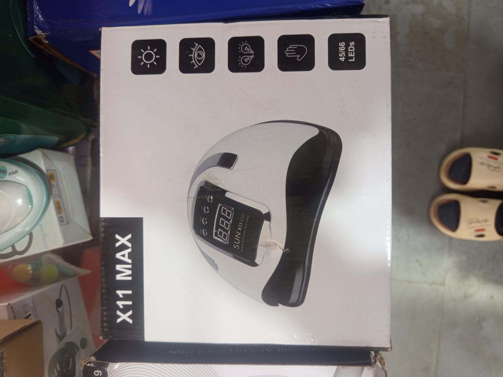 168W UV LED Nail Lamp with LEDs for Manicure Gel Nail Dryer Drying Nail Lamp - Image 2