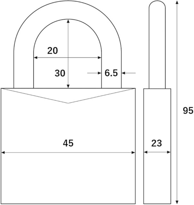 ABUS Touch 57/45 Fingerprint Lock, Smart Lock for Home, Office and More, Silver - Image 7