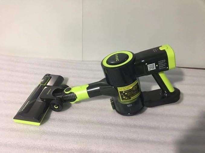 FV1 Cordless Vacuum Cleaner - Battery Vacuum Cleaner with Brushless Motor, Strong Suction Power, Removable Battery, 35 min Operating Time on Hard Floors(Green) - Image 5