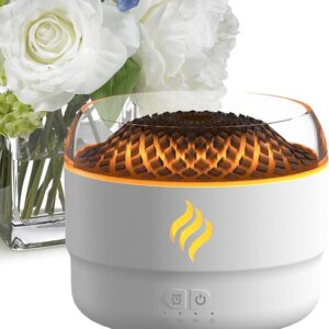 Decorative Humidifiers for Home, Silent Humidifiers for Bedroom - Volcano Silent Aromatherapy Diffuser, Creative Personal Humidifiers, Multipurpose Aromatherapy Diffuser for a