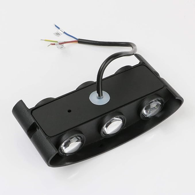 Wall Light Lighting Modern IP65 Sconce Outdoor LED Garden Wall Lights, Corridor Balcony Bathroom Up Down Wall Sconce Lamp 6W Black Home Decor Lamp,delier Lights - Image 8