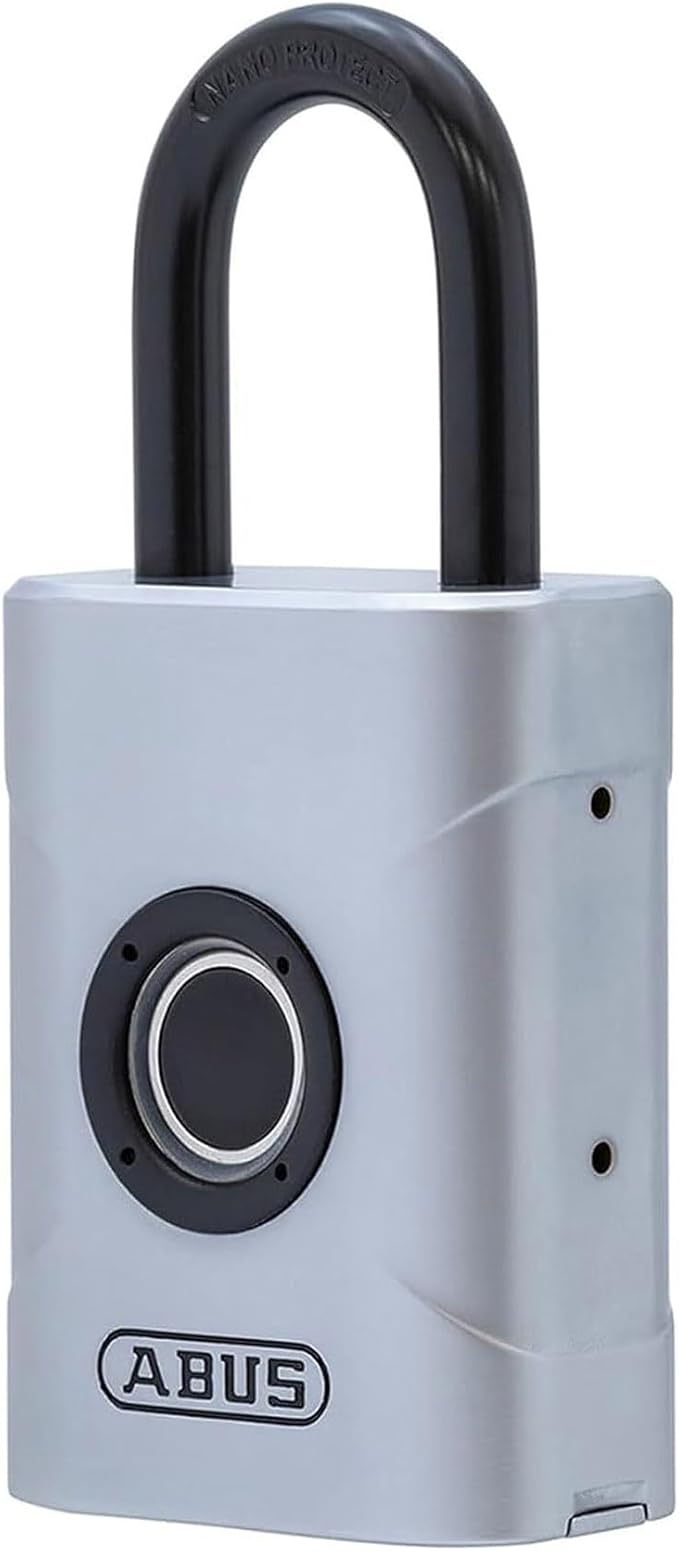 ABUS Touch 57/45 Fingerprint Lock, Smart Lock for Home, Office and More, Silver - Image 8