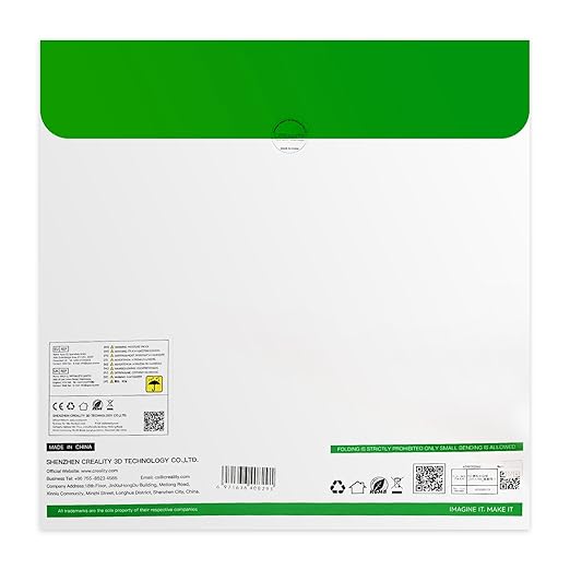 Creality K2 Plus Build Plate, 370 x 370mm 3D Printer Platform with Textured PEI Surface Removable Spring Steel Magnetic Base for Creality K2 Plus 3D Printers - Image 8