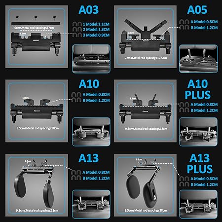 Car Headrest, Soft Memory Foam, Retractable Removable Neck Support, Car Seat, Side Headrest Pillow for Children, Adults, for Sleeping (Black, A05 PVC) - Image 9