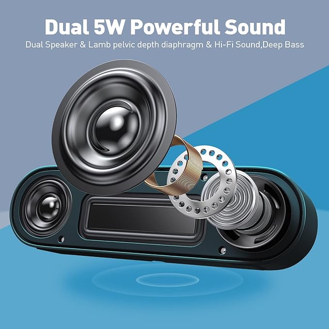 EL014 portable USB computer speaker Portable PC Speaker for Desktop, Laptop,Notebook, Wired Mini Soundbar Speakers with Loud Volume, Volume Control and Mute Button, Plug and Play - Image 7