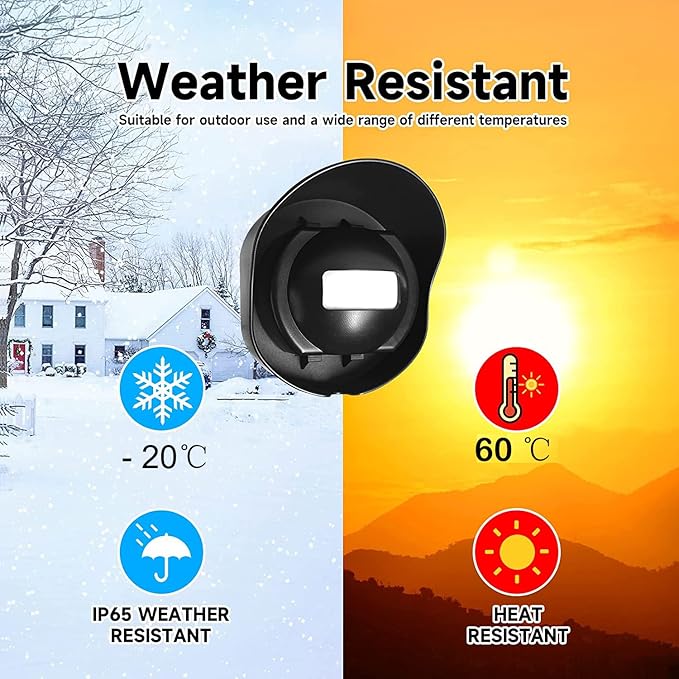 Motion Detector Sensor Alarm, SiegenPro Driveway Alarm Wireless, Home Security Business Motion Sensor Alarm Indoor Outdoor Weatherproof - Image 4