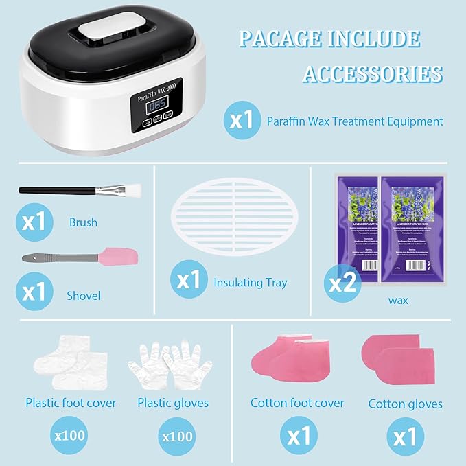 Boadw brand paraffin wax therapy machine Paraffin Bath for Hands & Feet - Image 6