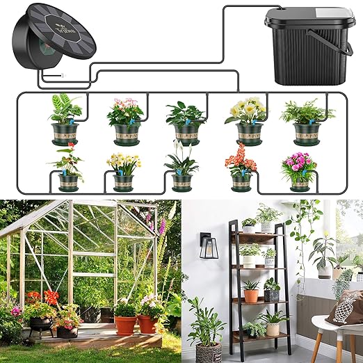 Trizwa brand Solar Automatic Drip Irrigation System Kit - Image 11