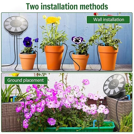 Trizwa brand Solar Automatic Drip Irrigation System Kit - Image 10