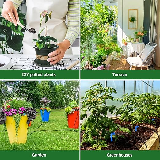 Trizwa brand Solar Automatic Drip Irrigation System Kit - Image 8