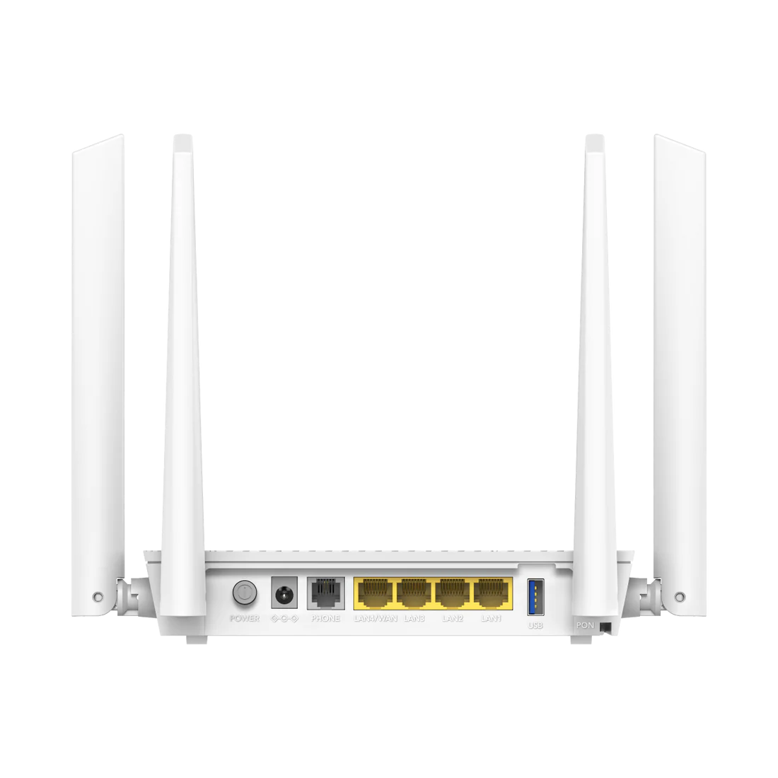 Binardat WiFi6 Wireless Internet Router AX3000, 2.4G/5G Dual Band 160MHz Bandwidth 2x2 MIMO, 4 Gigabit Ethernet WAN/LAN Ports, One-Click MESH/WPS - Image 4