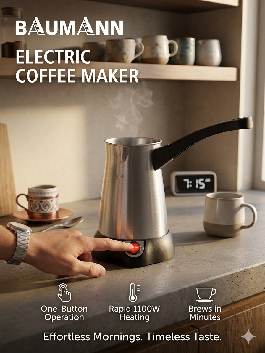 Baumann Model L-608 Electric Coffee Maker - Image 4