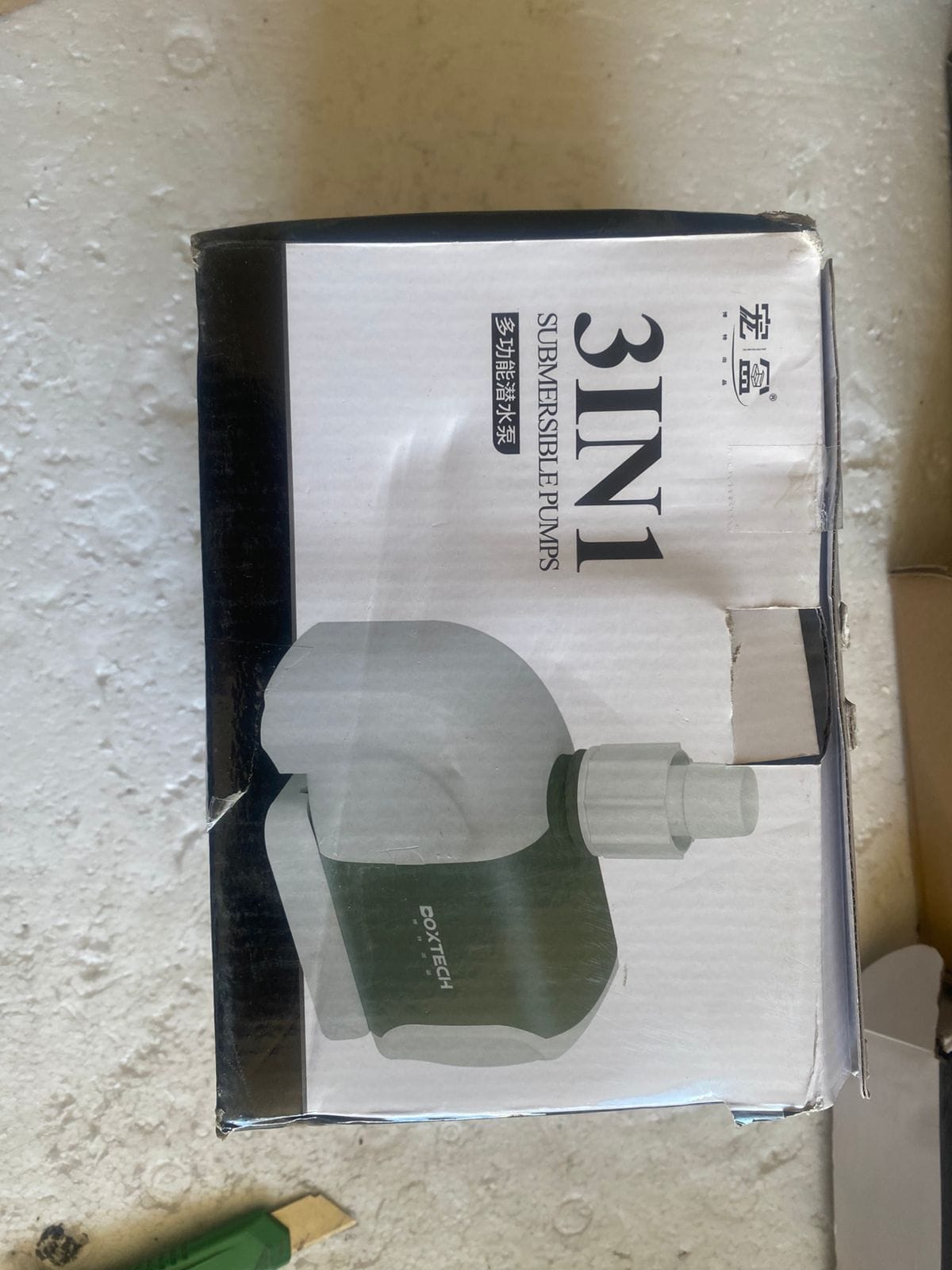 Boxtech Submersible Water Pump 15W - 265 GPH - 3.28 Ft High Lift Instruction Manual - Image 2