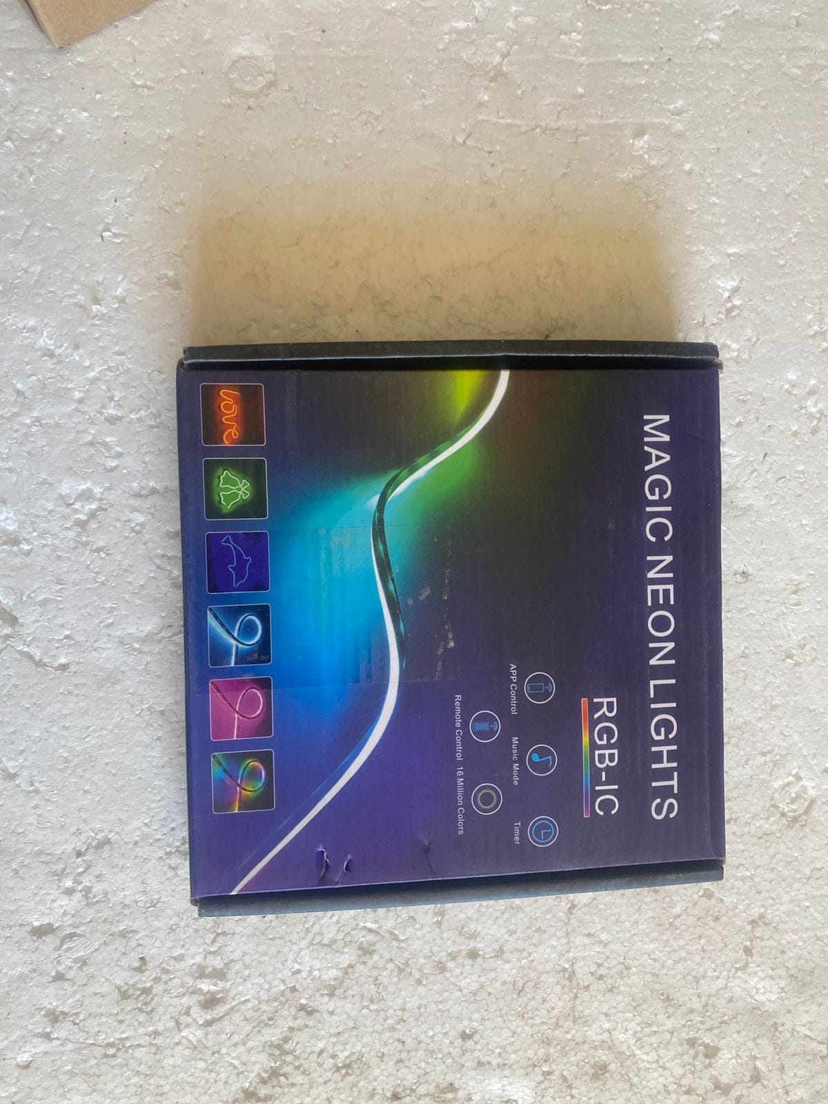 9.8ft LED Neon Rope Lights, RGB Plus IC Neon Strip Lights, IP68 Waterproof - Image 2