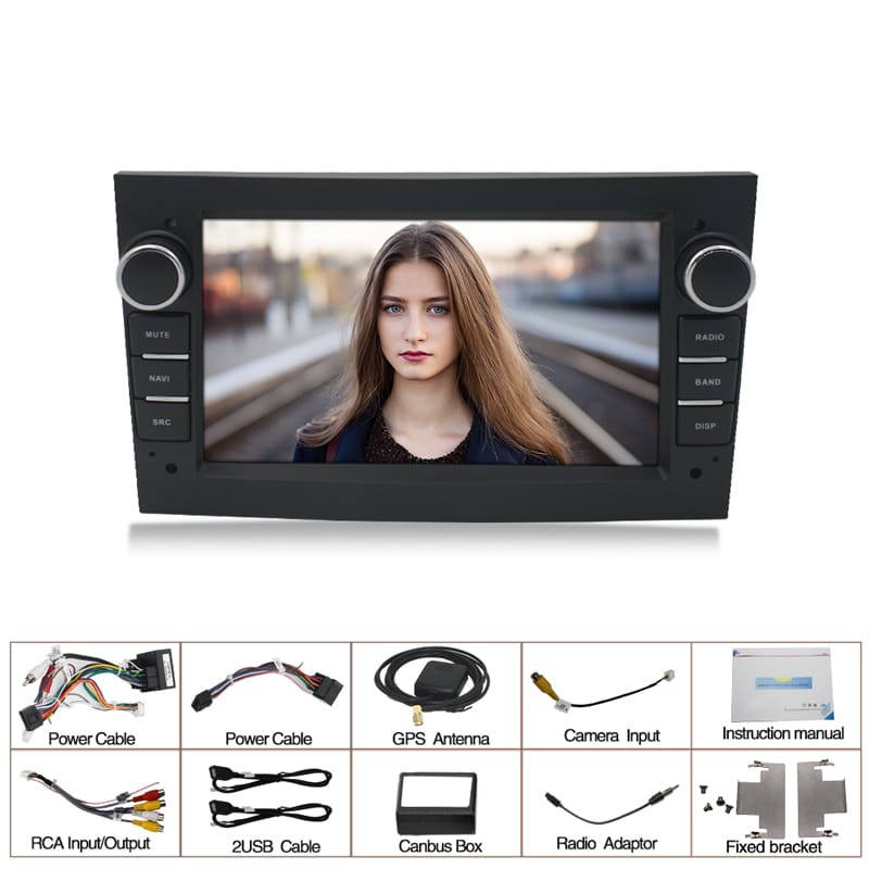 7 Inch 2 Din Touch Screen Stereo Video Audio Android Car Radio Gps Player for Opel Para Astra Meriva Vectra Antara Zafira Corsa - Image 4