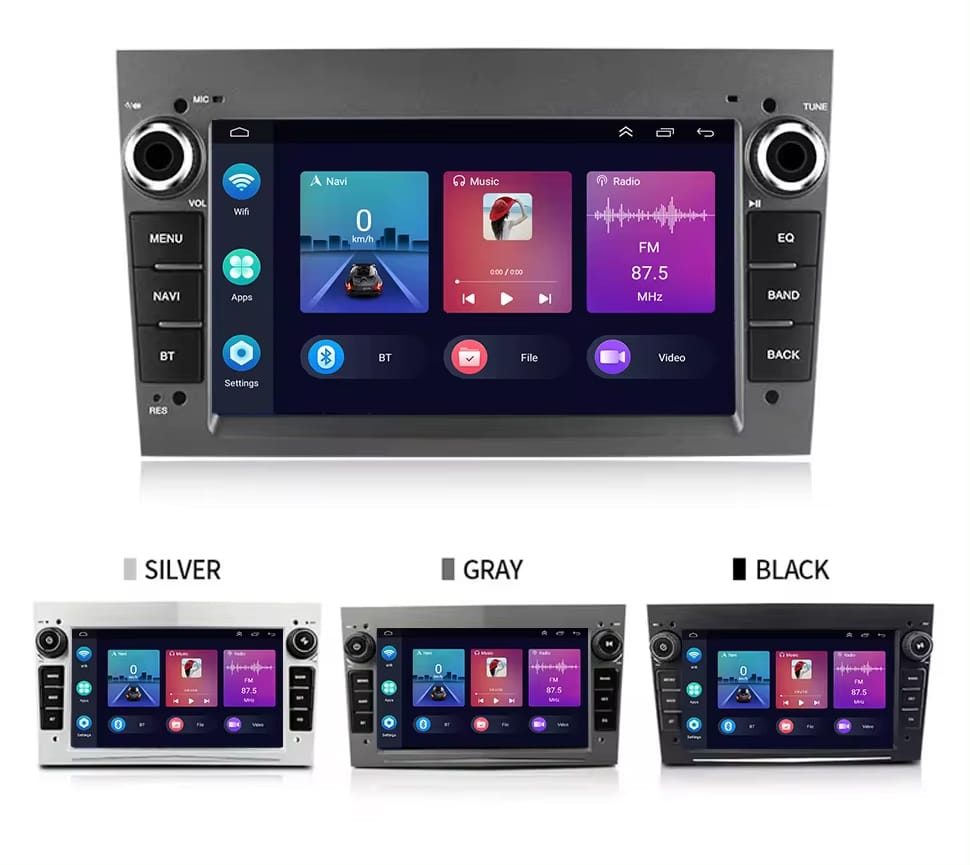 7 Inch 2 Din Touch Screen Stereo Video Audio Android Car Radio Gps Player for Opel Para Astra Meriva Vectra Antara Zafira Corsa - Image 5