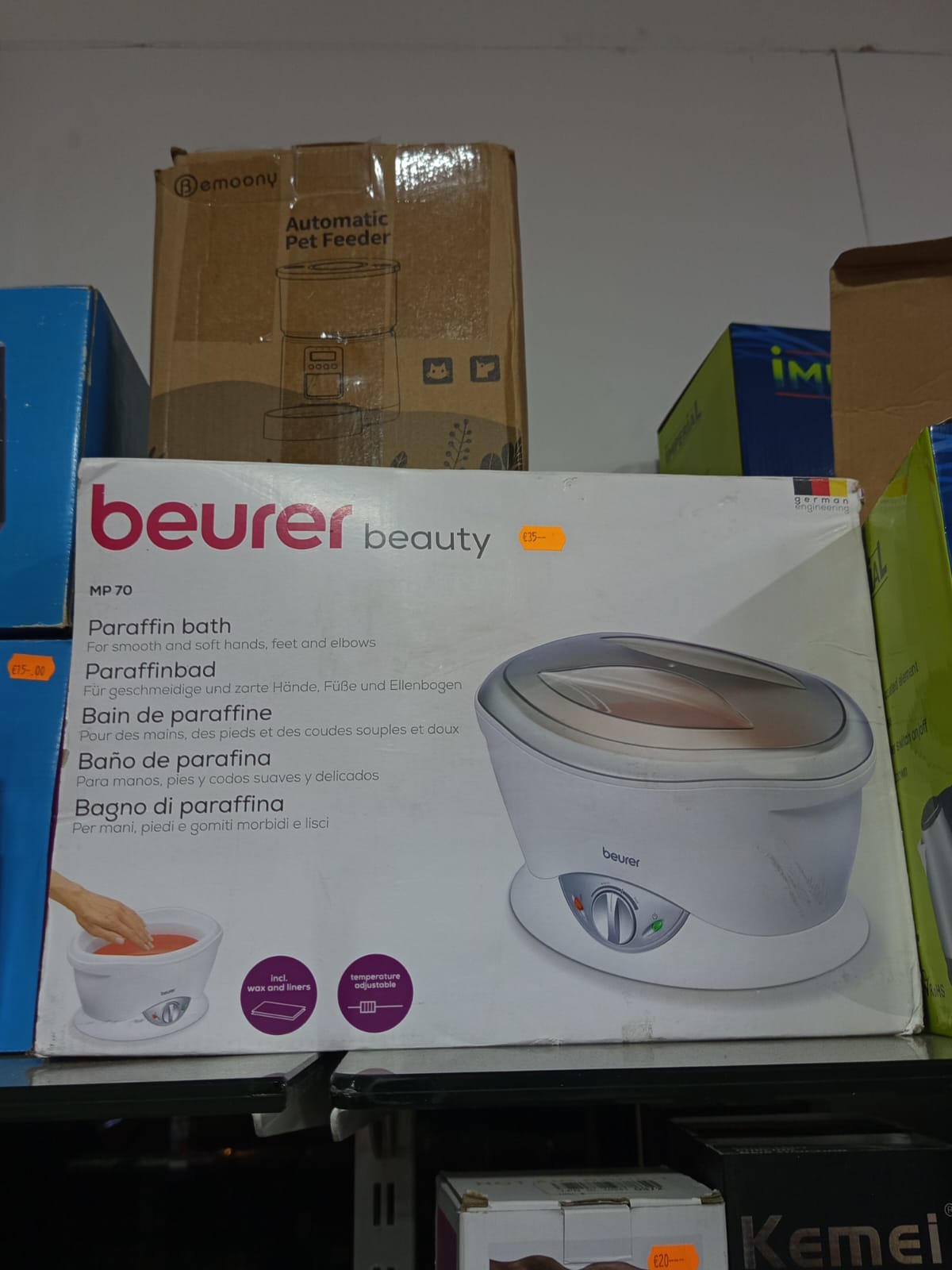 Beurer MP70 Paraffin Wax Bath for hands and feet - Image 2