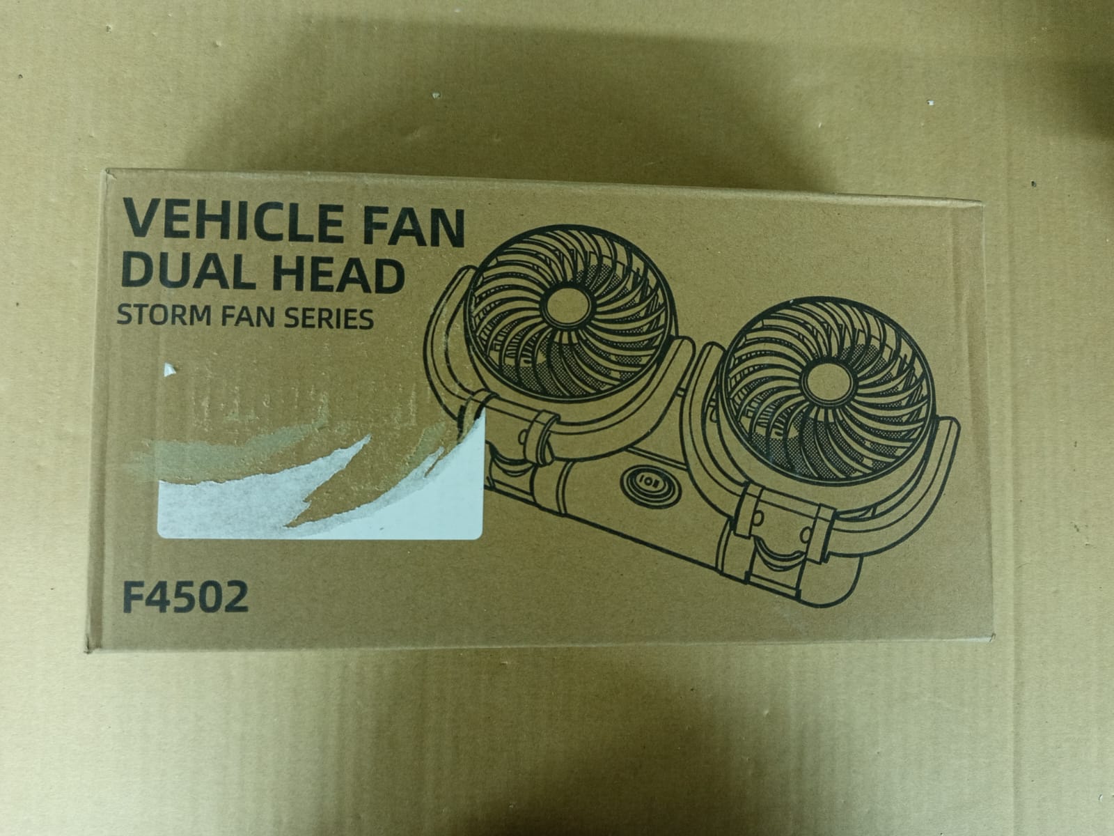 ATORSE™ Vehicle Car Electric Cooling Fan Foldable Double Head for Car Dashboard 5V USB|Home & Garden|Home Improvement|Heating, Cooling & Air|Portable Fans - Image 2