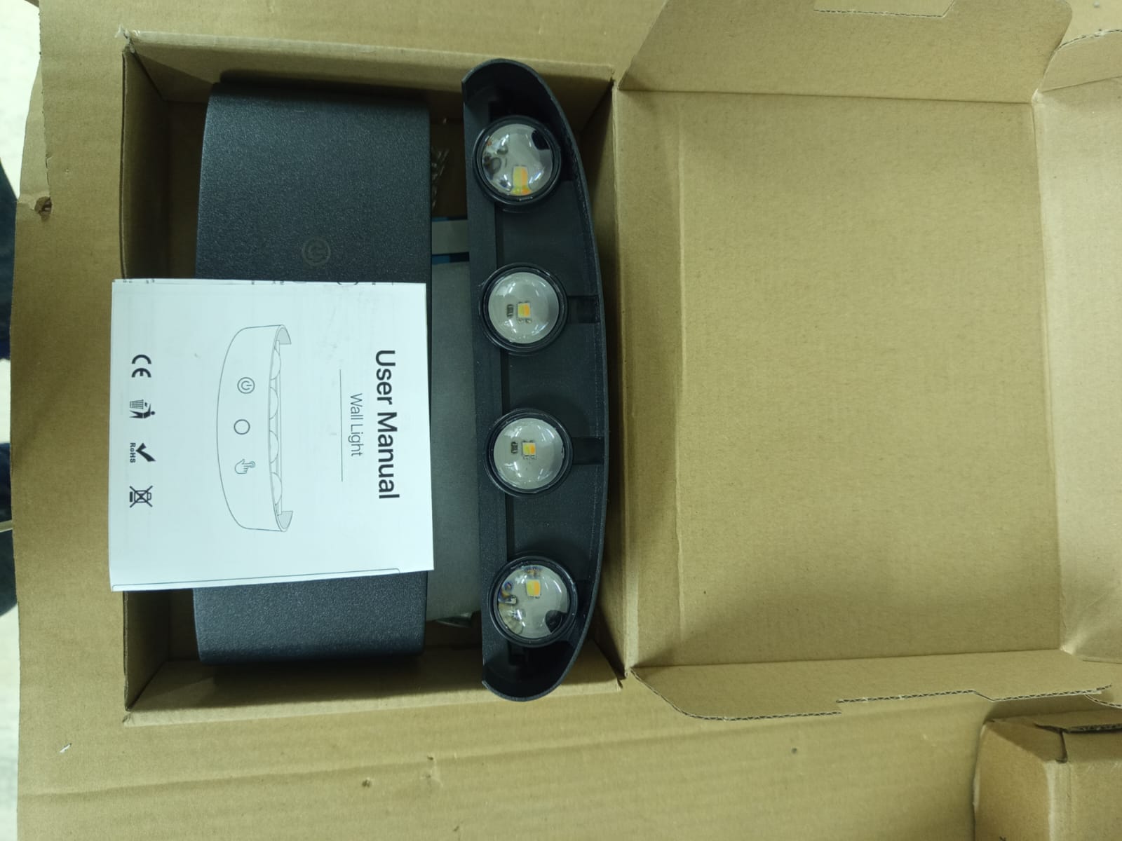 Wall Light Lighting Modern IP65 Sconce Outdoor LED Garden Wall Lights, Corridor Balcony Bathroom Up Down Wall Sconce Lamp 6W Black Home Decor Lamp,delier Lights - Image 2