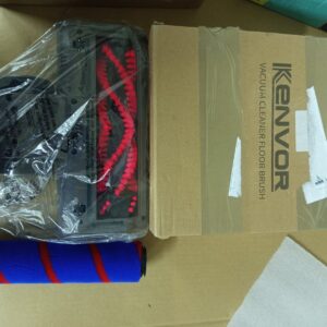 Brush Compatible with Dyson V7 V8 V10 V11 V15 Vacuum Cleaner, Soft Scooter Attachment and Turbo Brush, Floor Brush and LED Lights for Hard Floors