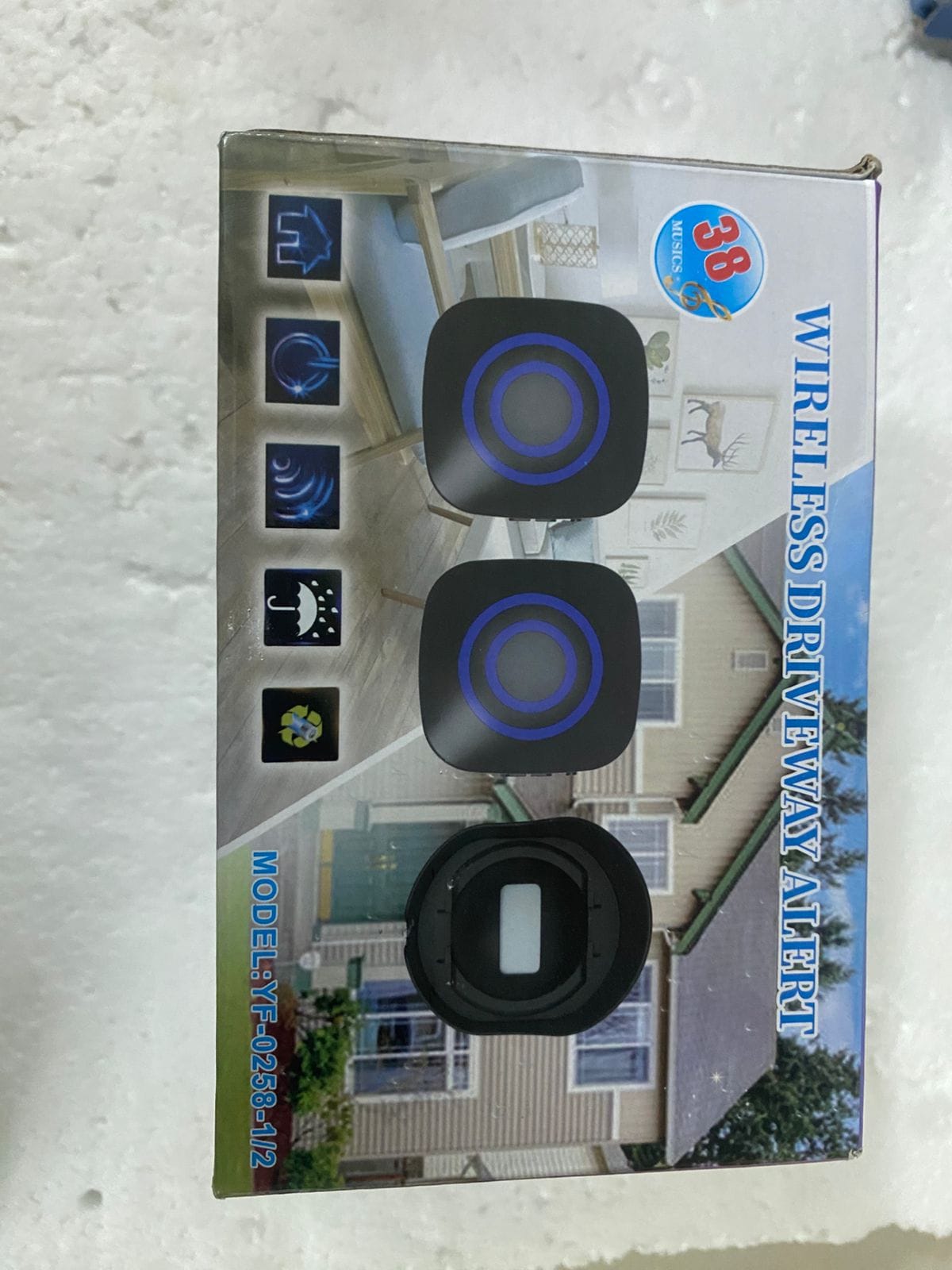 Motion Detector Sensor Alarm, SiegenPro Driveway Alarm Wireless, Home Security Business Motion Sensor Alarm Indoor Outdoor Weatherproof - Image 2