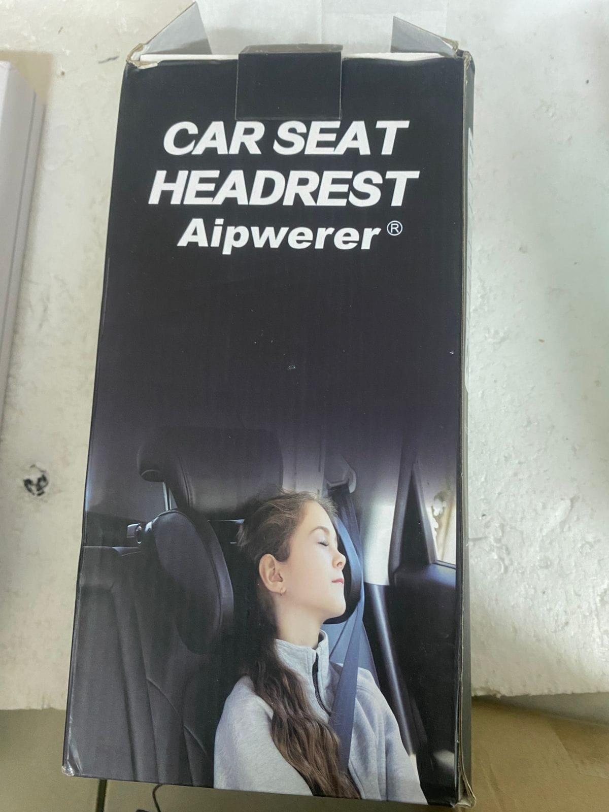 Car Headrest, Soft Memory Foam, Retractable Removable Neck Support, Car Seat, Side Headrest Pillow for Children, Adults, for Sleeping (Black, A05 PVC) - Image 2