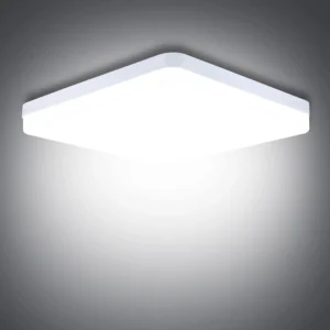 LED Ceiling Light, 36W Daylight White Ceiling Lights 6500K, 3240LM Bright Indoo