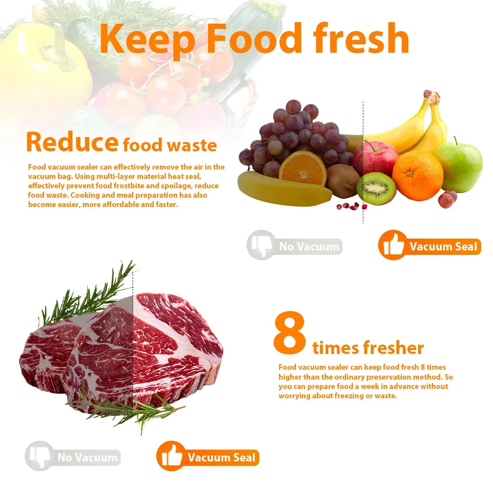 Vacuum Sealer Packaging Machine Food Vacuum Sealer - Image 6