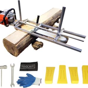 Portable Chainsaw Mill 36 Inchs Rail Mill Guide System