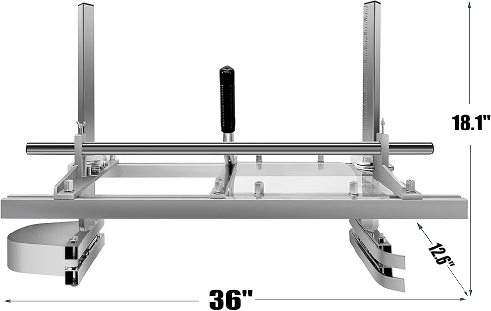 Portable Chainsaw Mill 36 Inchs Rail Mill Guide System - Image 8